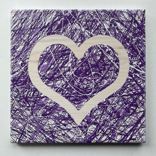 Dear Heart - Purple Drizzle